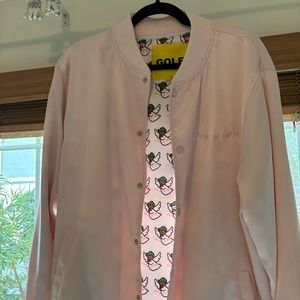 Golf Wang × Tyler The Creator Satin “Child Of Golf” Jacket